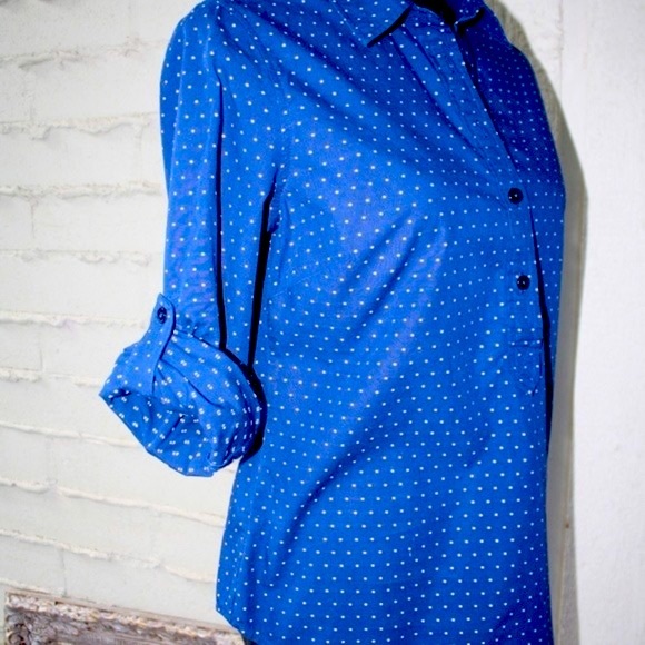 Vineyard Vine Half Button Dress Top - Picture 2 of 5